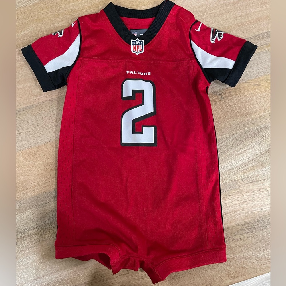 NFL Falcons Matt Ryan baby onesie 6-9 months